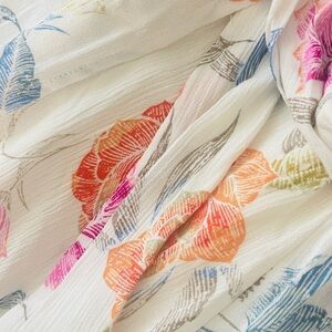 O’Neill floral wrap dress, XS